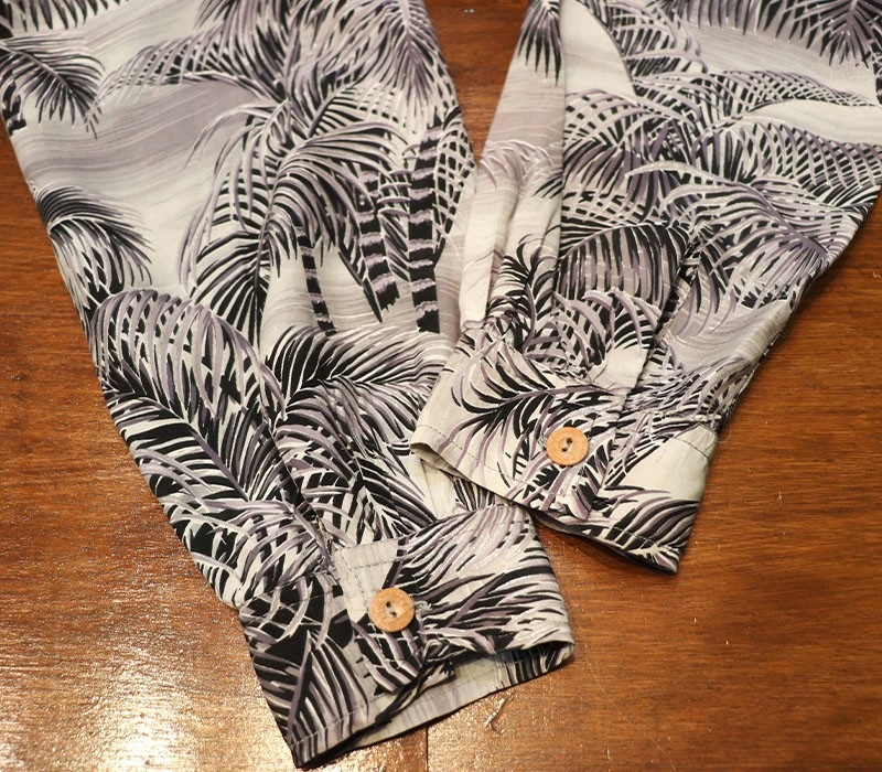 1950s L/S HAWAIIAN SHIRT , Size L