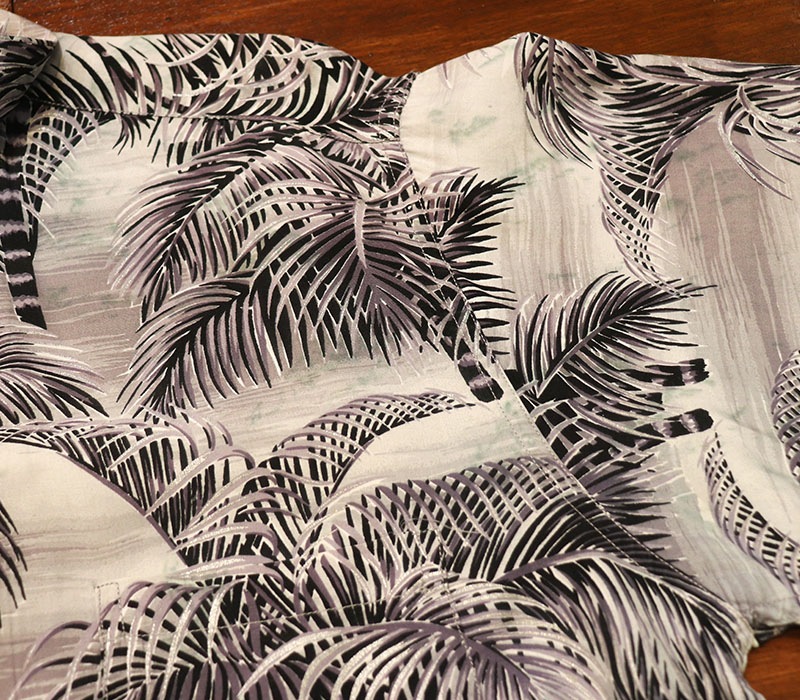 1950s L/S HAWAIIAN SHIRT , Size L