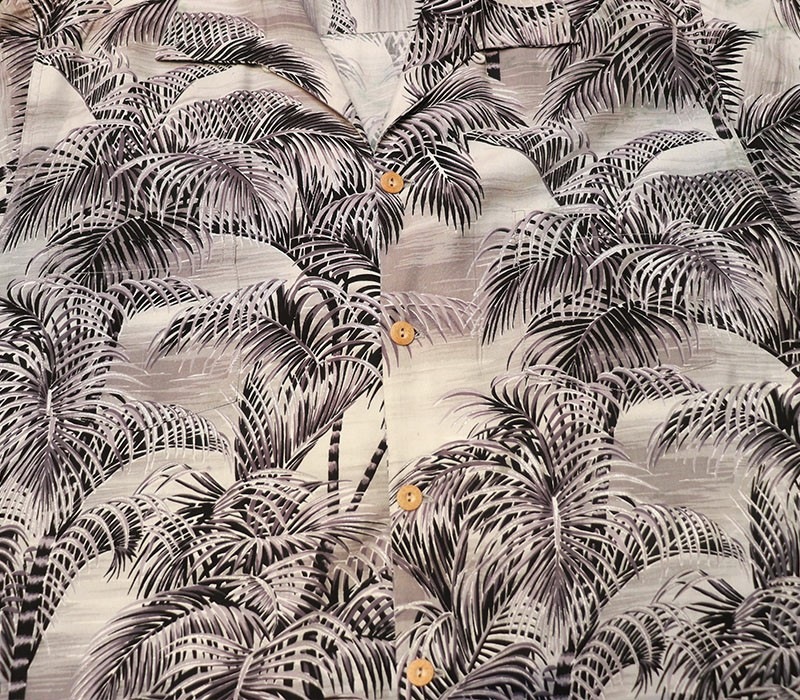 1950s L/S HAWAIIAN SHIRT , Size L