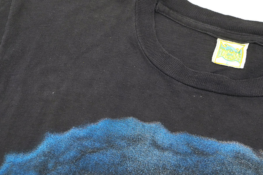 90's TAKE TIME AC/DC ''EUROPEAN TOUR 1991'' 両面プリント Tシャツ ブラック 表記(L)