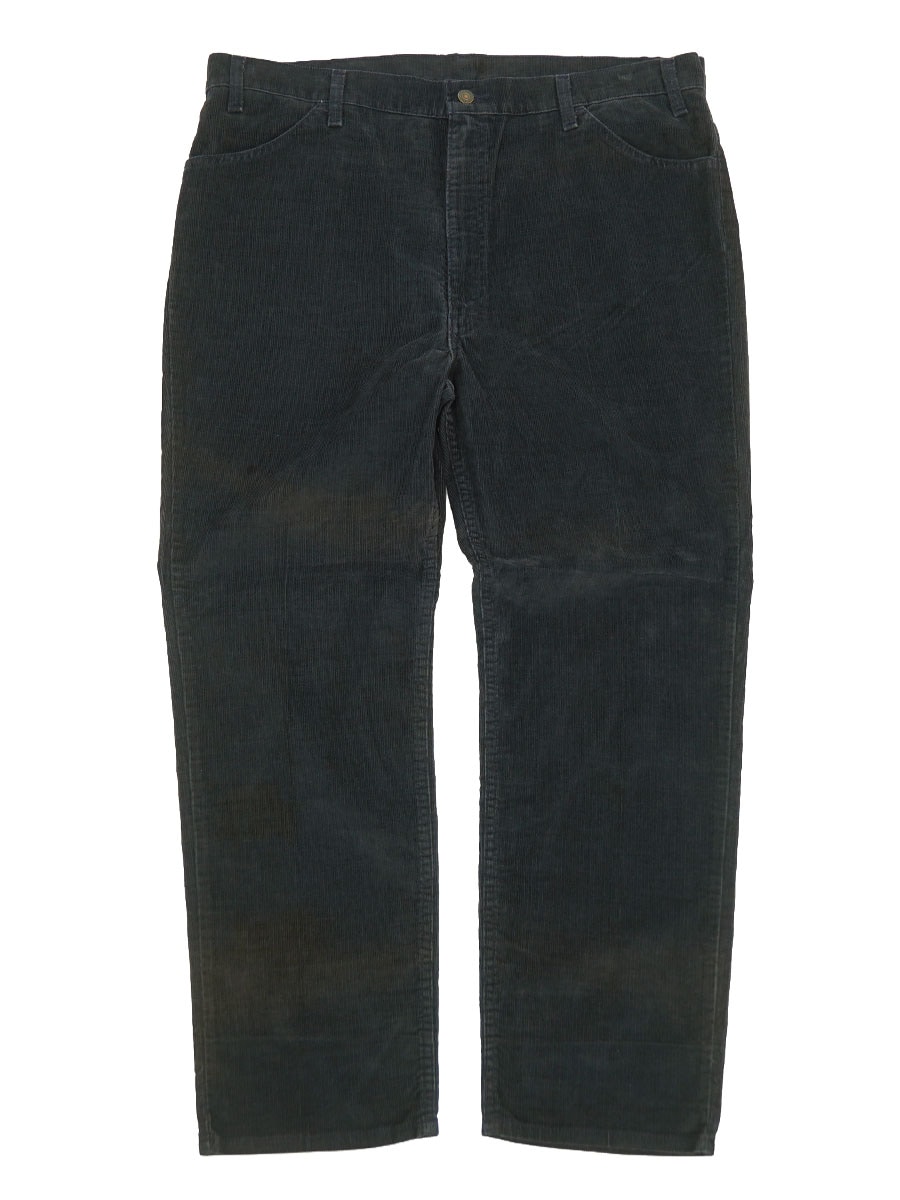 80's Levi's 519 コーデュロイパンツ ブラック 実寸(W40 L30位)