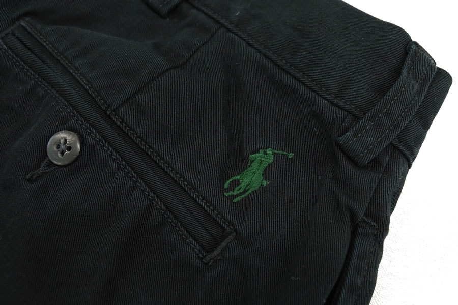 ラルフローレン 2タック チノーズ ETHAN PANT 表記(35x30) 黒 | SOLD