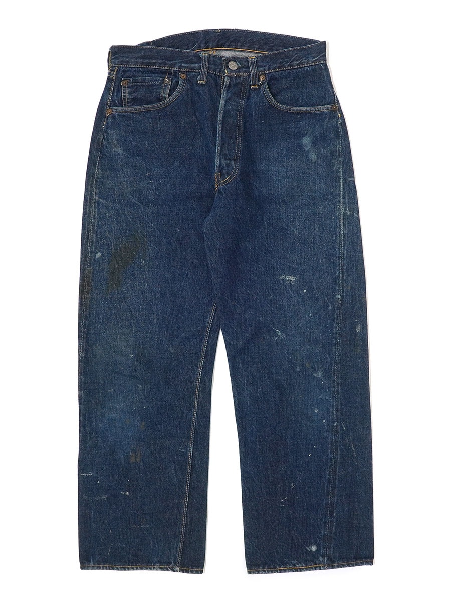 50's Levi's 501XX デニムパンツ 色残り 極上雰囲気 実寸(W30 L26) レザーパッチ残り