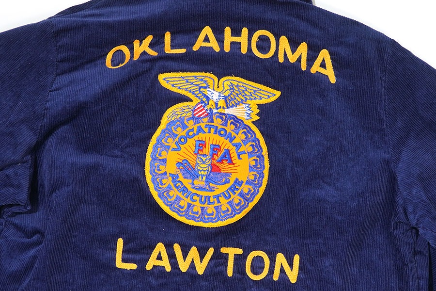 70'S NATIONAL FFA ''OKLAHOMA LAWTON'' LOT 103 FFA JACKET (SIZE.44)