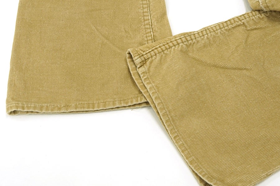 70's LEVI'S 646 BIG-E コーデュロイパンツ ライトブラウン 実寸(W32 L27位) 