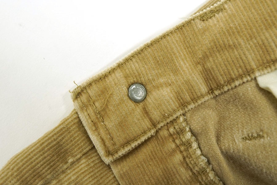 70's LEVI'S 646 BIG-E コーデュロイパンツ ライトブラウン 実寸(W32 L27位) 