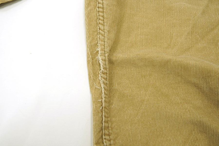 70's LEVI'S 646 BIG-E コーデュロイパンツ ライトブラウン 実寸(W32 L27位) 