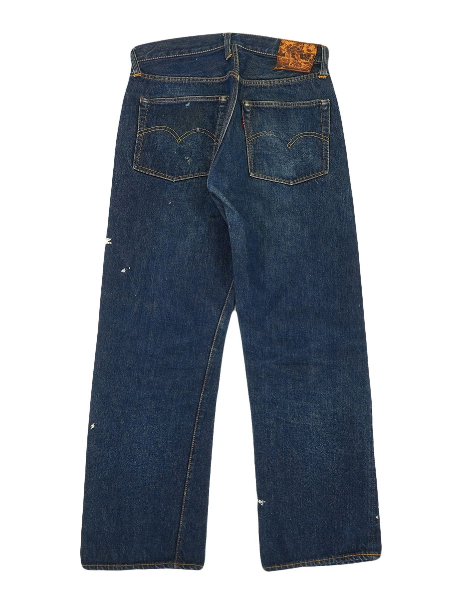 50's Levi's 501ZXX デニムパンツ 濃紺 ペンキ 実寸(30x28位