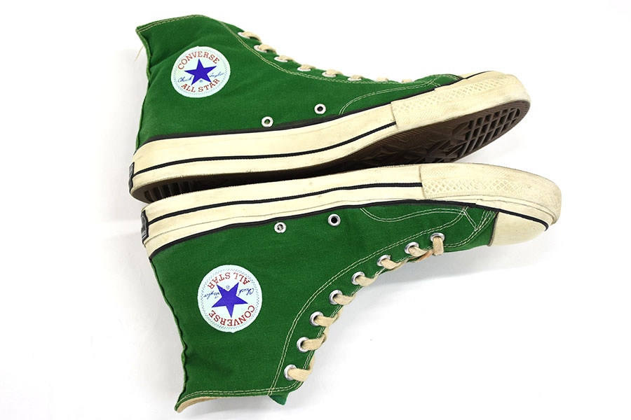 コンバース 70's ビンテージ　チャックテーラー(グリーン) 70s CONVERSE コンバース チャックテイラー 一つ星 | ACORN Buy Sell