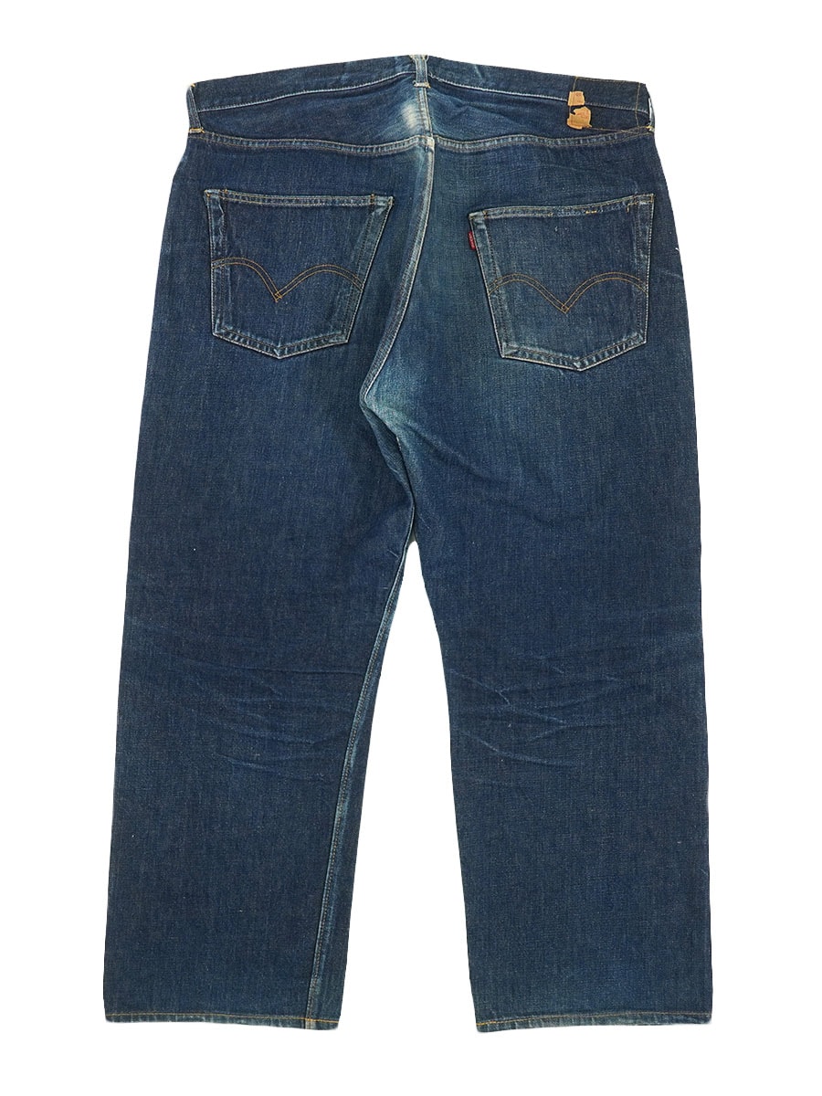 60s Levi’s Big E 16ボタン　デニムパンツ 60's Levi's 501 BIG-E ウエストシングル デニムパンツ 極上