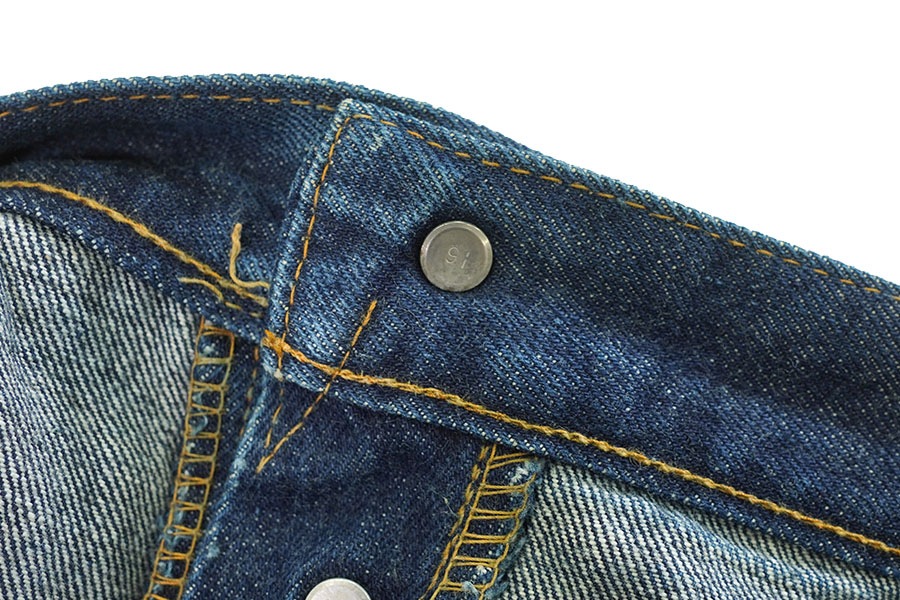 60's Levi's 501 BIG-E ウエストシングル デニムパンツ 極上雰囲気 実寸(41x28位) 16ボタン