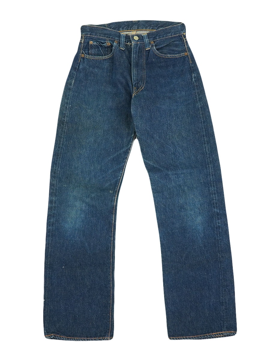 50's Levi's 504ZXX デニムパンツ 濃紺 レザーパッチ 実寸(28x31