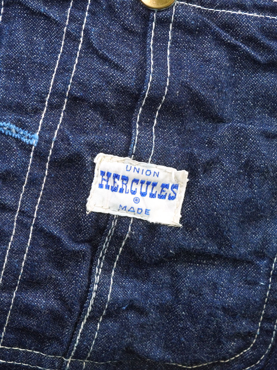 50's HERCULES デニムカバーオール 濃紺 ビッグサイズ | NEW ITEM