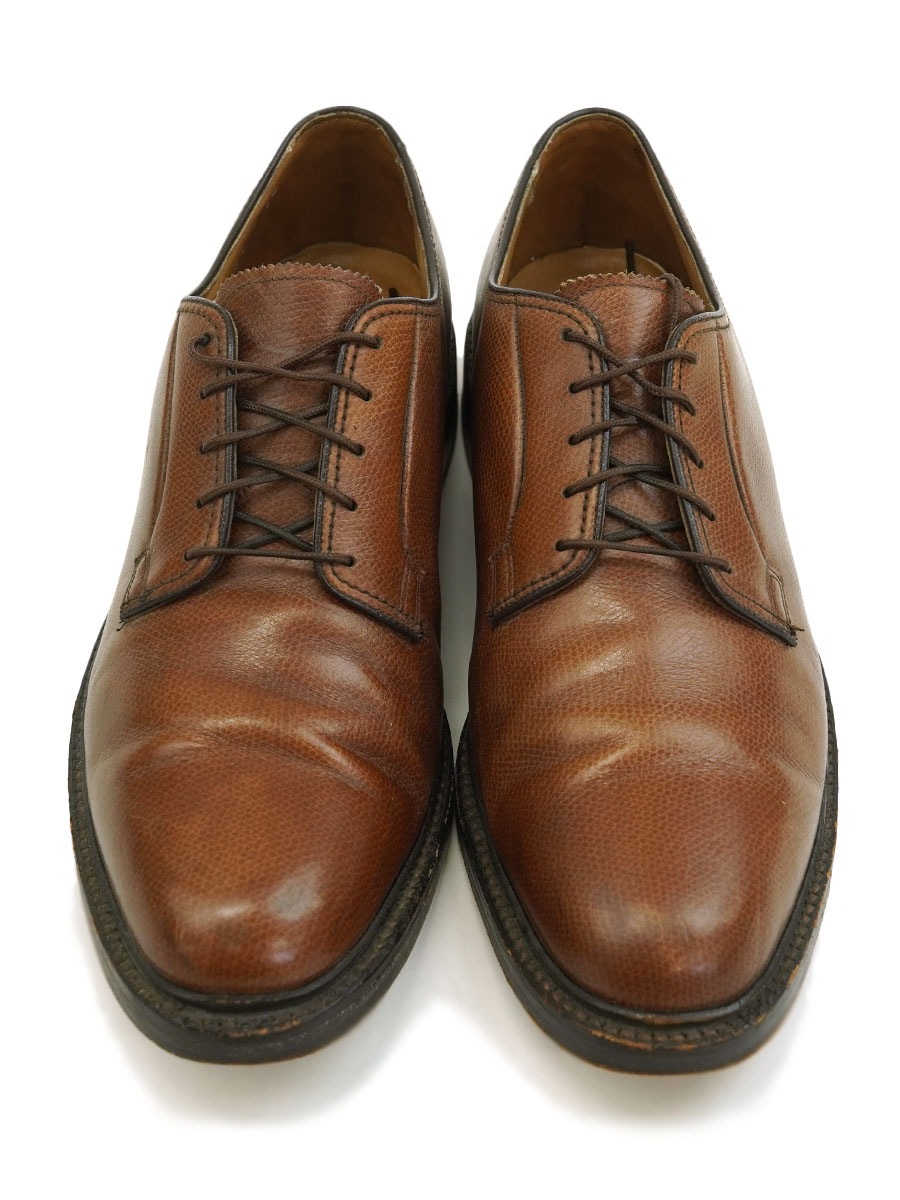 Florsheim】プレーントゥシューズ US9 1/2D ブラウン 【公式通販】