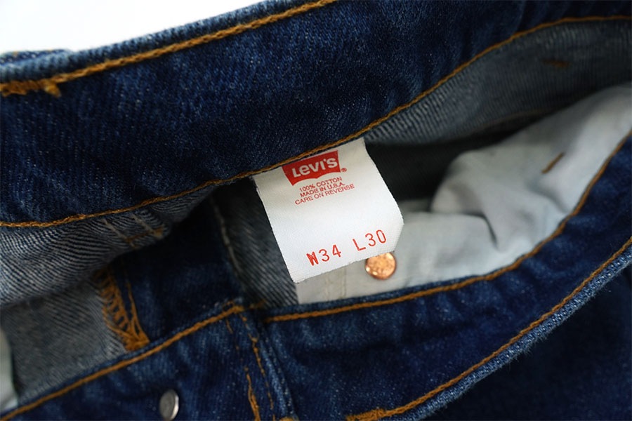 90's Levi's 517 オレンジタブ デニムパンツ 濃青 表記(34x30) USA製
