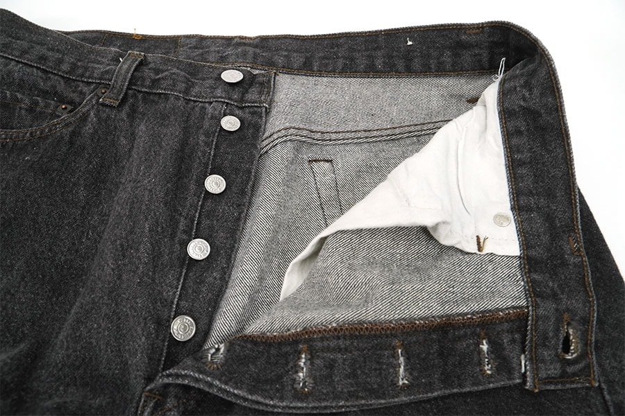 90's Levi's 501 ブラック デニムパンツ 表記(36x32) USA製