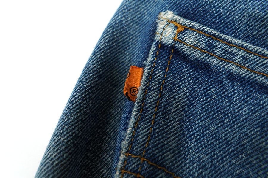 90's Levi's 517 Ⓡマークのみオレンジタブ デニムパンツ 良雰囲気