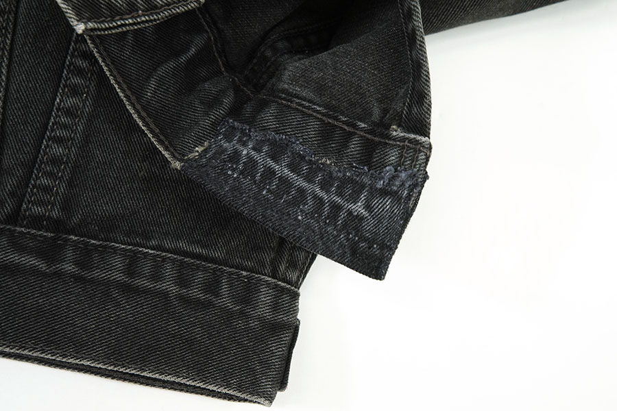 00's LEVI'S 70507-0260 ブラック デニムジャケット 表記(M) | NEW