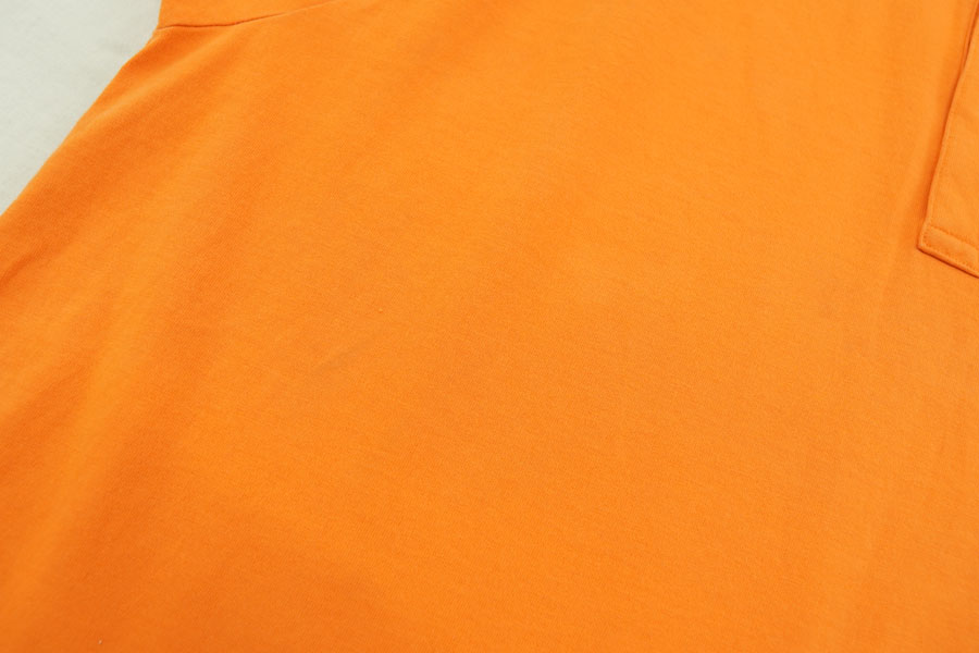 Loro Piana コットンオレンジポロシャツ 半袖 S サイズ Loro Piana コットンオレンジポロシャツ 半袖 S サイズ Loro