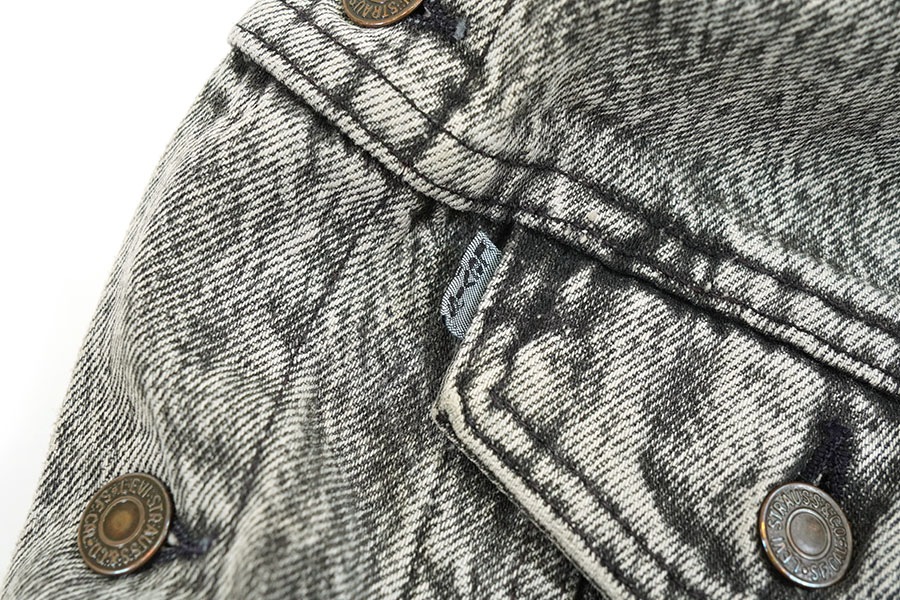 87年製 Levi's 70507 0261 デニムジャケット アシッドグレー 80's