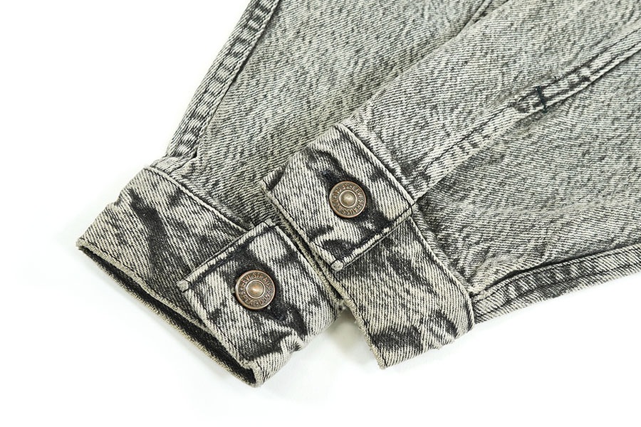 80's Levi's 70507 アシッドブラック デニムジャケット 表記(S) USA製