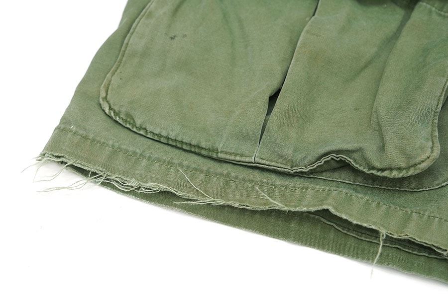 60's U.S.ARMY ジャングルファティーグJKT 貴重！1st 実寸(S-S位) ワッペン付き