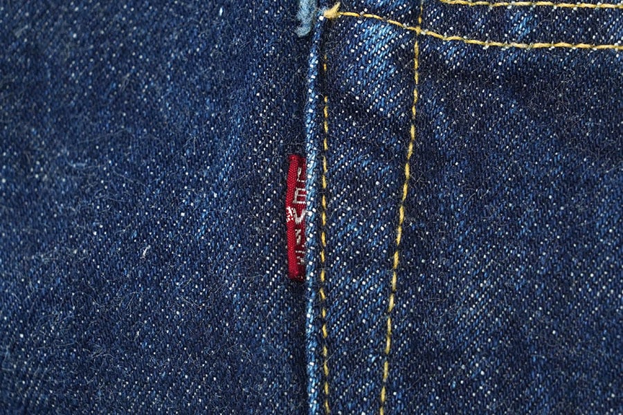50's Levi's 501ZXX デニムパンツ 濃紺 極上雰囲気 表記(W36 L32) レザーパッチ残り