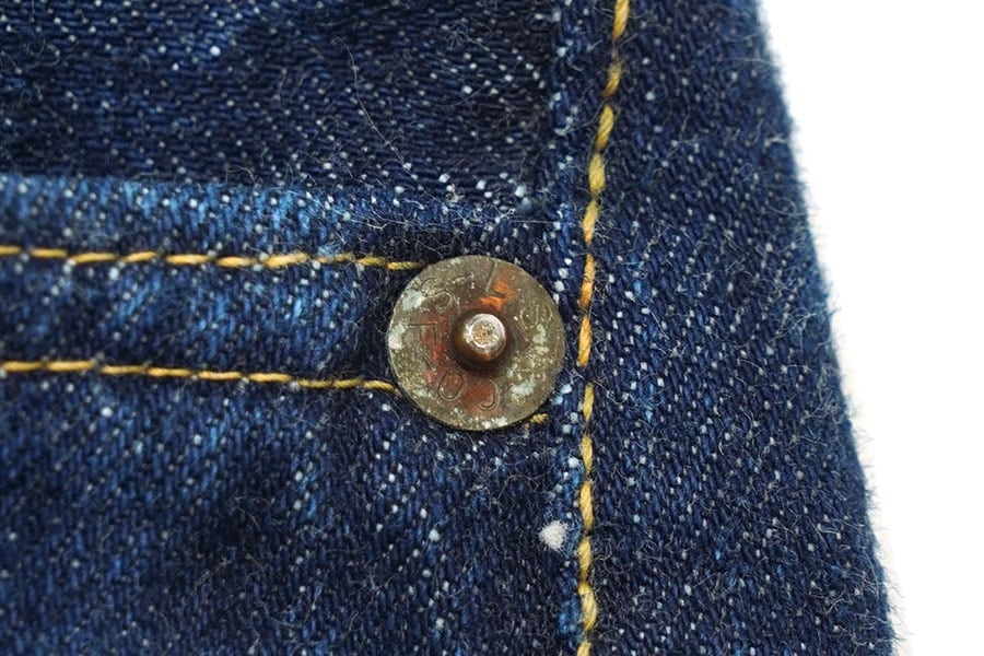 50's Levi's 501ZXX デニムパンツ 濃紺 極上雰囲気 表記(W36 L32) レザーパッチ残り
