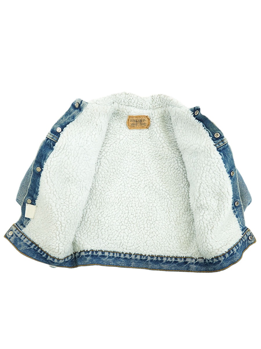 70's～ Levi's 70030 デニムボアジャケット 良色落ち 表記(7) キッズ