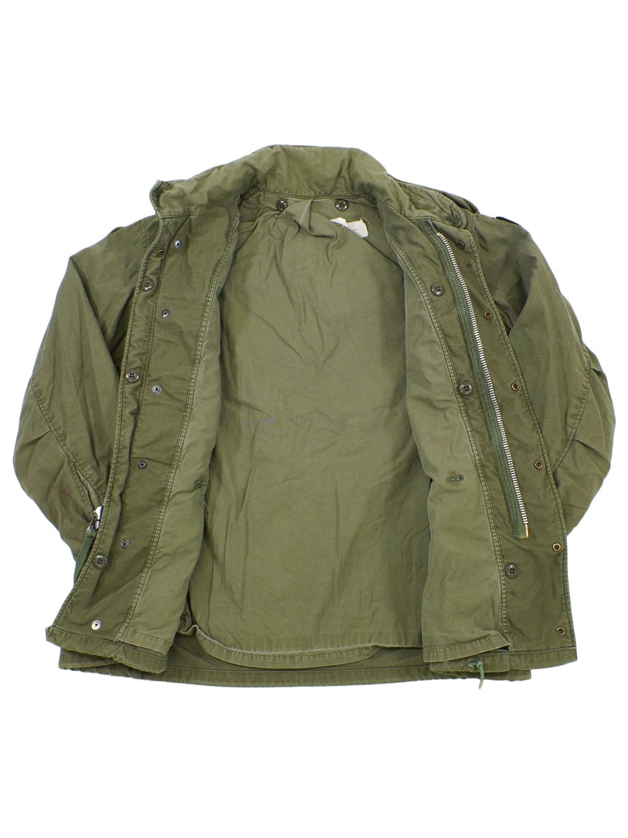 【60S/アルミジップ】US ARMY【M-65 2nd フィールドジャケット】 古着 60-70s 米軍 US ARMY M-65 2nd アルミジップ ミリタリー