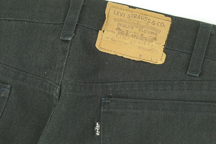 90'S LEVI'S 505 TWILL BLACK！ (SIZE. W33 L34) MADE IN USA 