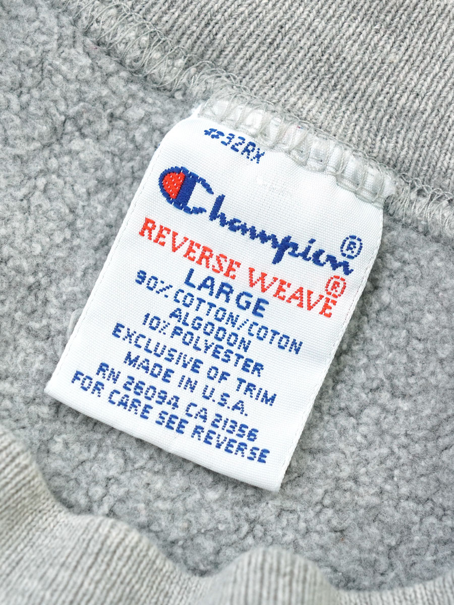 90'S CHAMPION REVERSE WEAVE CREW ''IOWA STATE BASEBALL'' GREY