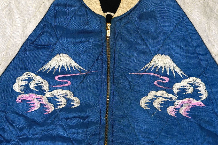 50's ビンテージ ''JAPAN'' スカジャン 黒別珍！ 実寸(M位) | NEW ITEM