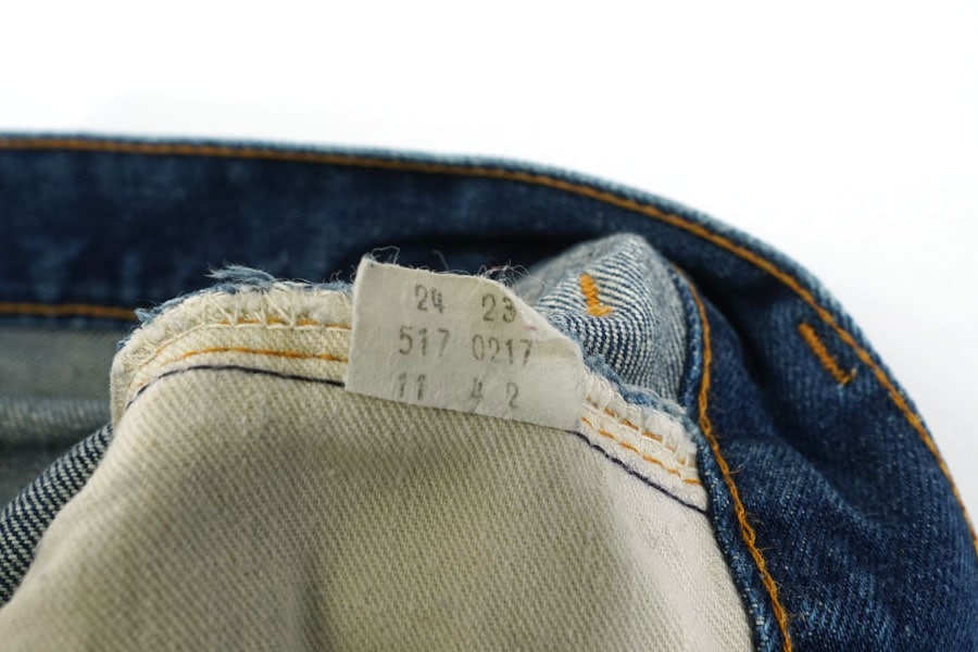 70's Levi's 517 シングル デニムパンツ 良雰囲気 表記(33x34