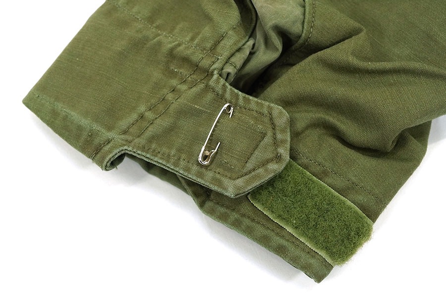 69's U.S.ARMY M-65 フィールドジャケット アルミジップ 表記