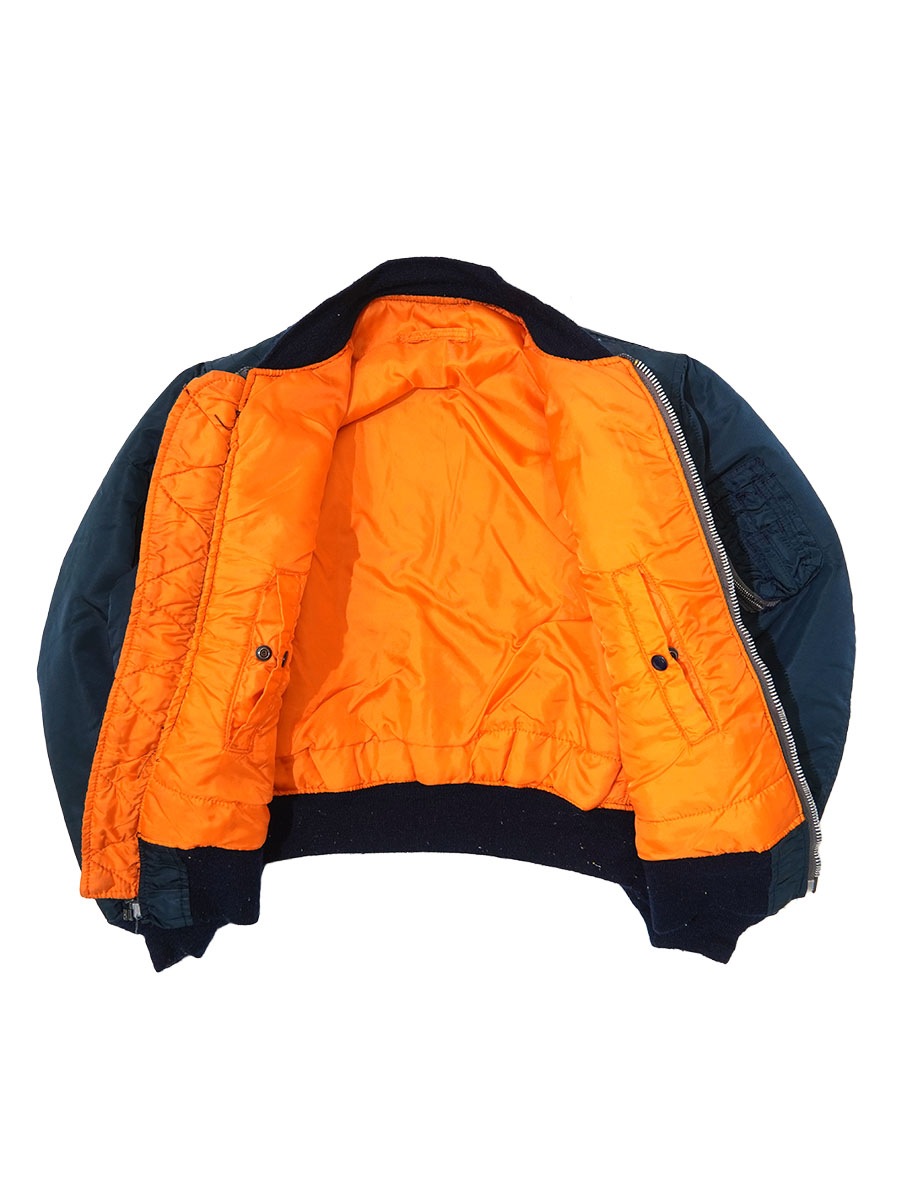 USA製 ALPHA INDUSTRIES MA-1 MIL-J-82790J フライトジャケット