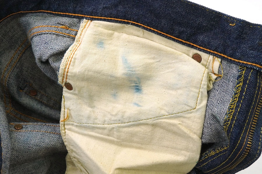 50's Levi's 501ZXX ギャラパッチ デニムパンツ 濃紺極上色！ 表記(W33 L31)
