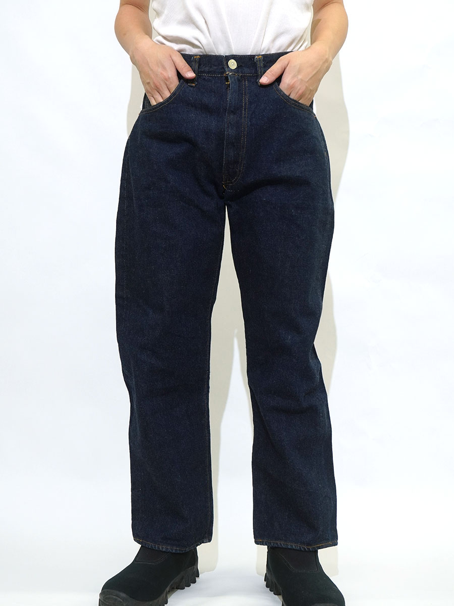 50's Levi's 501ZXX ギャラパッチ デニムパンツ 濃紺極上色！ 表記(W33