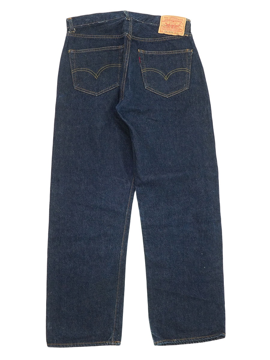 50's Levi's 501ZXX ギャラパッチ デニムパンツ 濃紺極上色！ 表記(W33