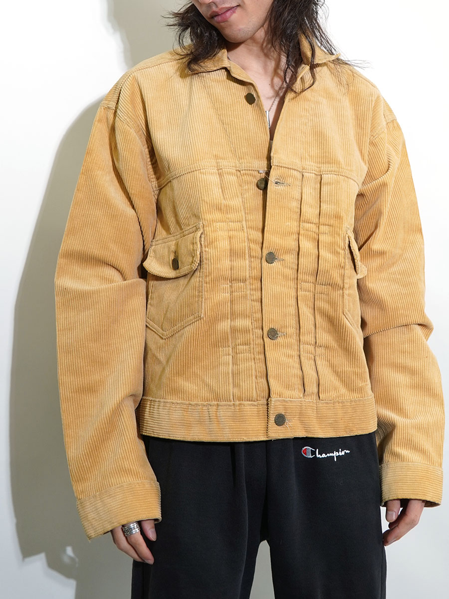 80's SMITH'S 2nd型 コーデュロイジャケット ハギ付き 月桂樹ボタン