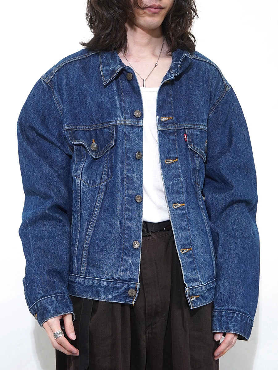 80's Levi's 70506 4ポケ デニムジャケット 濃青 表記(50
