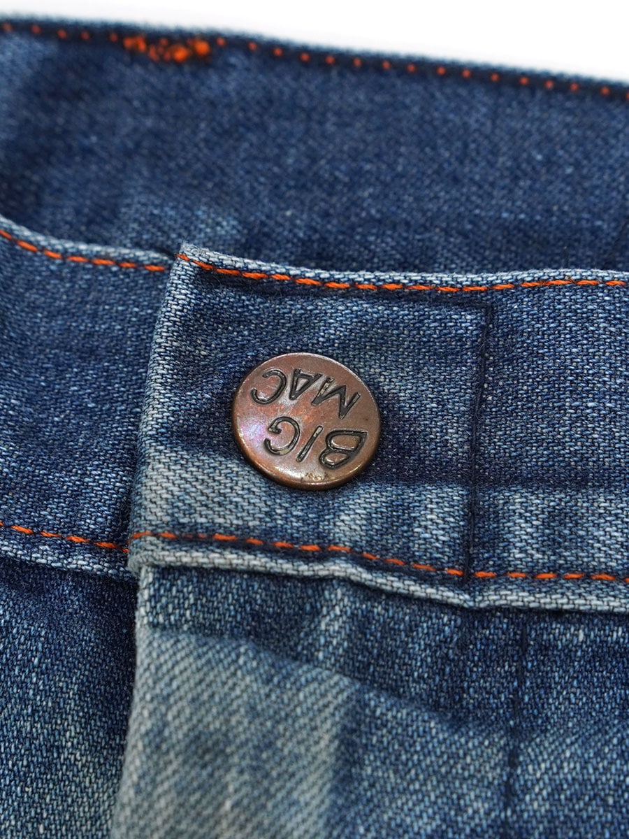 80's JC Penney BIG MAC デニムペインターパンツ 実寸(36x27位