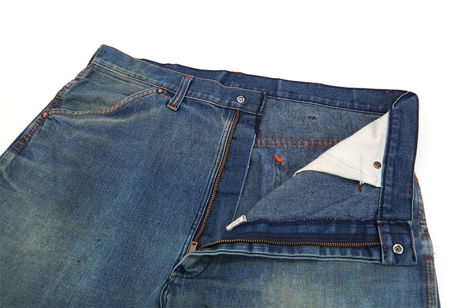 80's JC Penney BIG MAC デニムペインターパンツ 実寸(36x27位