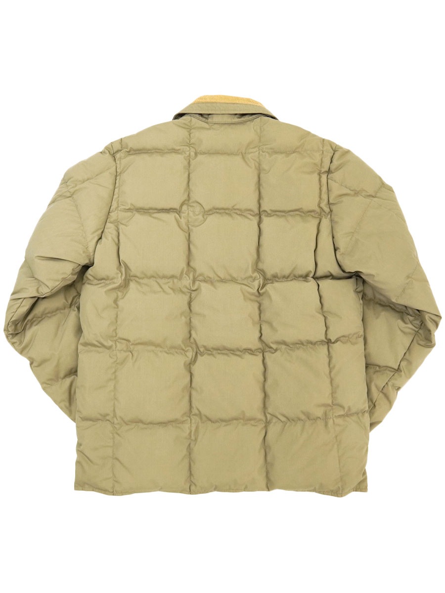 80's 黒タグ Eddie Bauer 襟コーズ キルティング ダウンジャケット