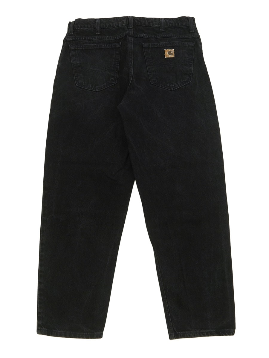 カーハート ブラックデニムパンツ 実寸(35x30位) | すべての商品