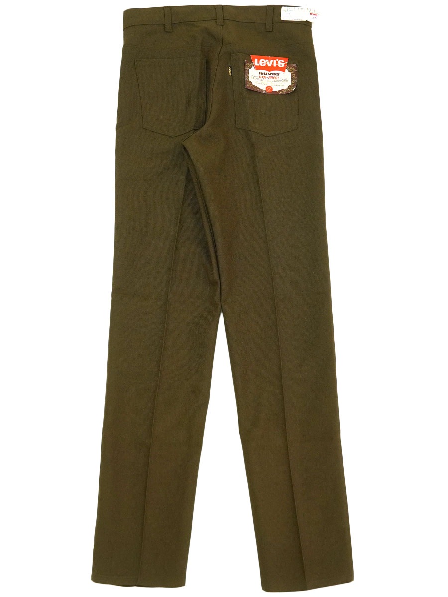 70'S LEVI'S NUVOS STA-PREST 645-4426 BIG E (SIZE.W31 L33) | すべて