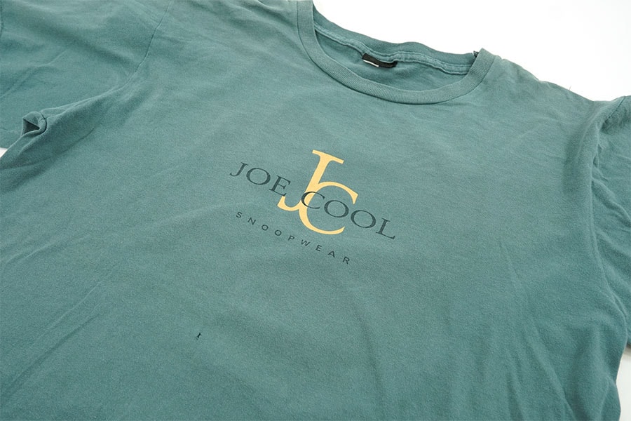 90's Changes ''JOE COOL'' スヌーピー 両面プリントTシャツ 表記(XL