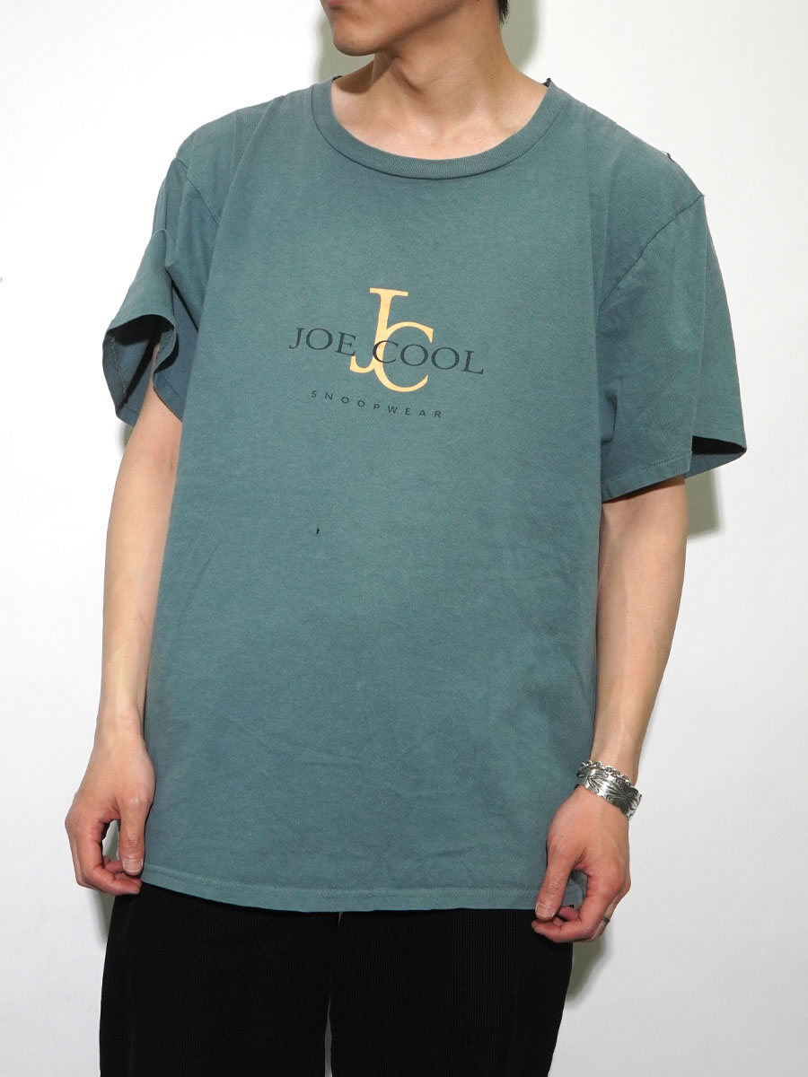 90's Changes ''JOE COOL'' スヌーピー 両面プリントTシャツ 表記(XL