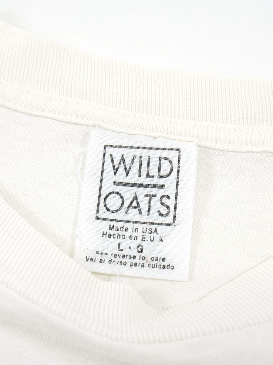 90'S WILD OATS ''BUDWEISER'' FROG T SHIR (SIZE.LARGE) MADE IN USA
