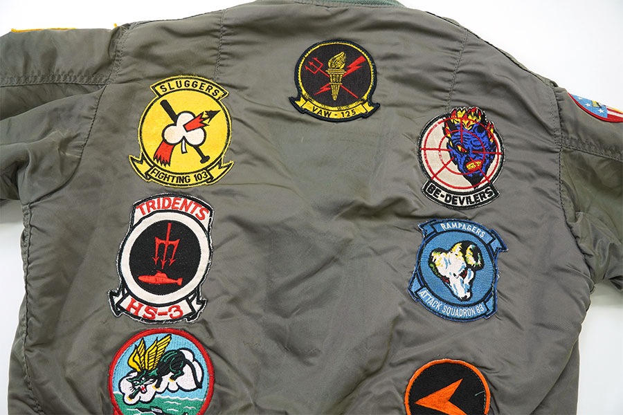 USA製 ALPHA INDUSTRIES MA-1 MIL-J-82790J フライトジャケット 表記(M